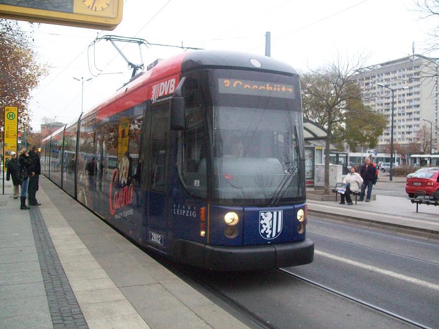 Dresdner Straßenbahn am 16.11.2009
