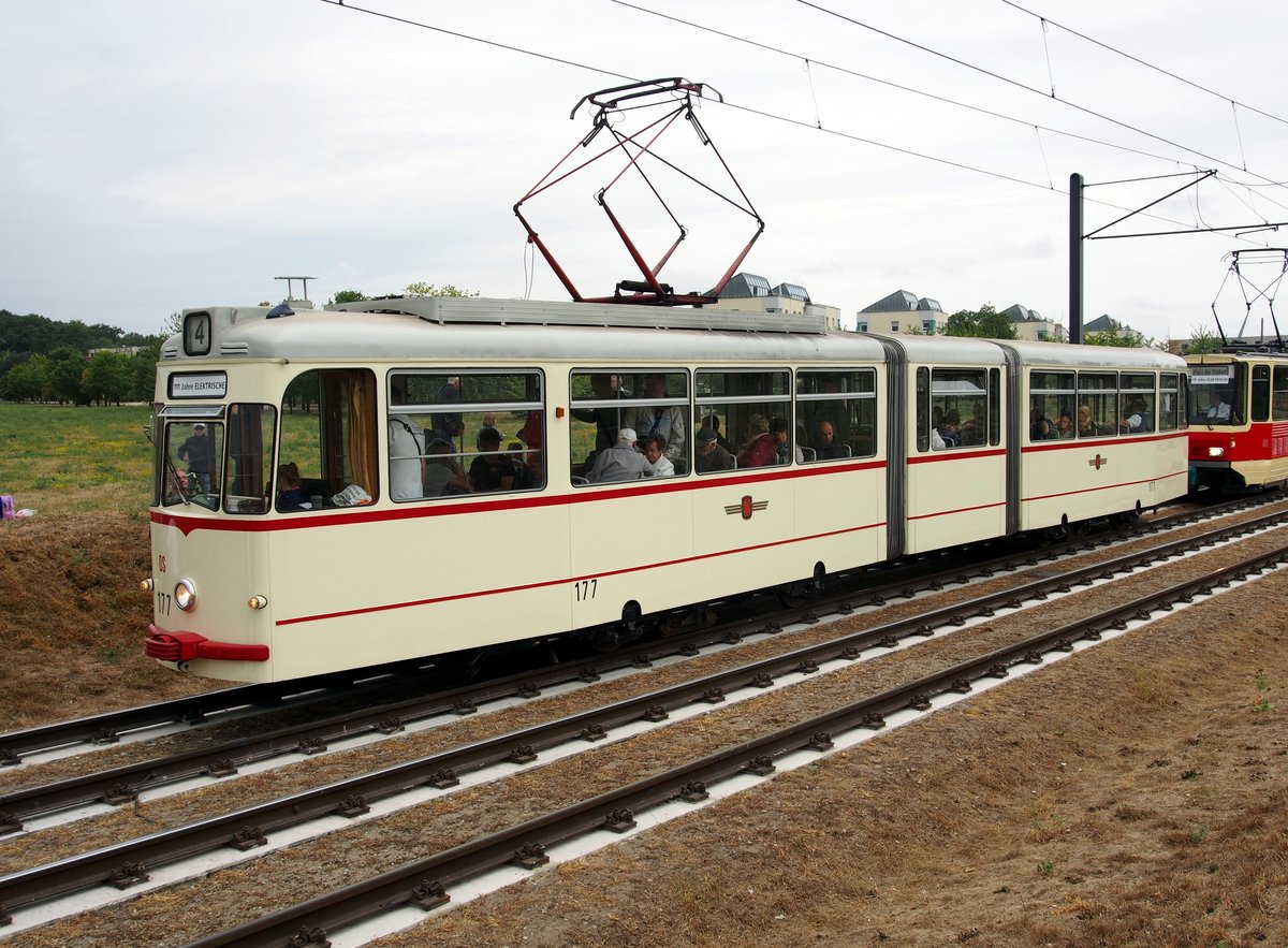 G 4-65 Nr.177 von VEB Gotha Baujahr 1967 in der Paradeaufstellung in Potsdam am 02.09.2018.
