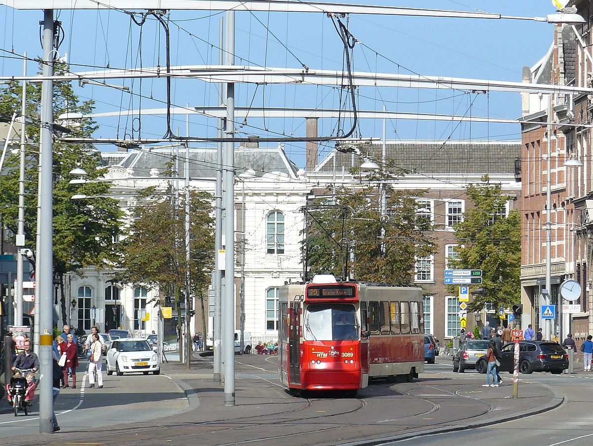 HTM TW 3089 Buitenhof, Den Haag 14-09-2014.