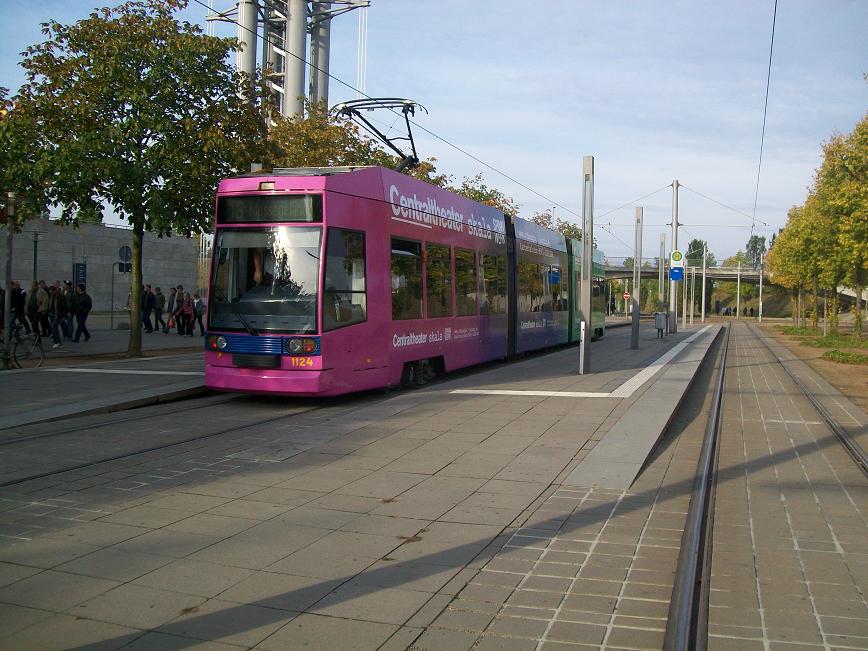 Straßenbahn Leipzig am 03.10.2009