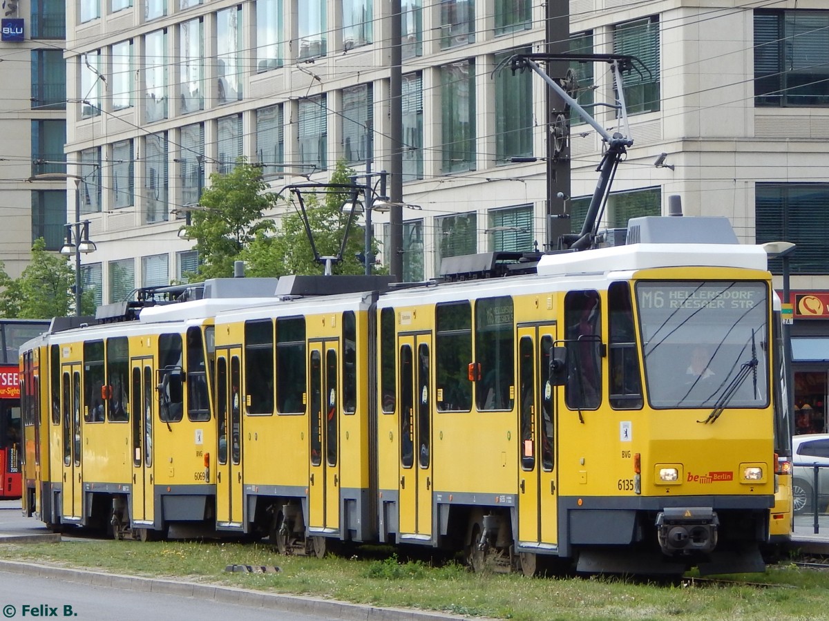 Tatra Nr. 6135 der BVG in Berlin.