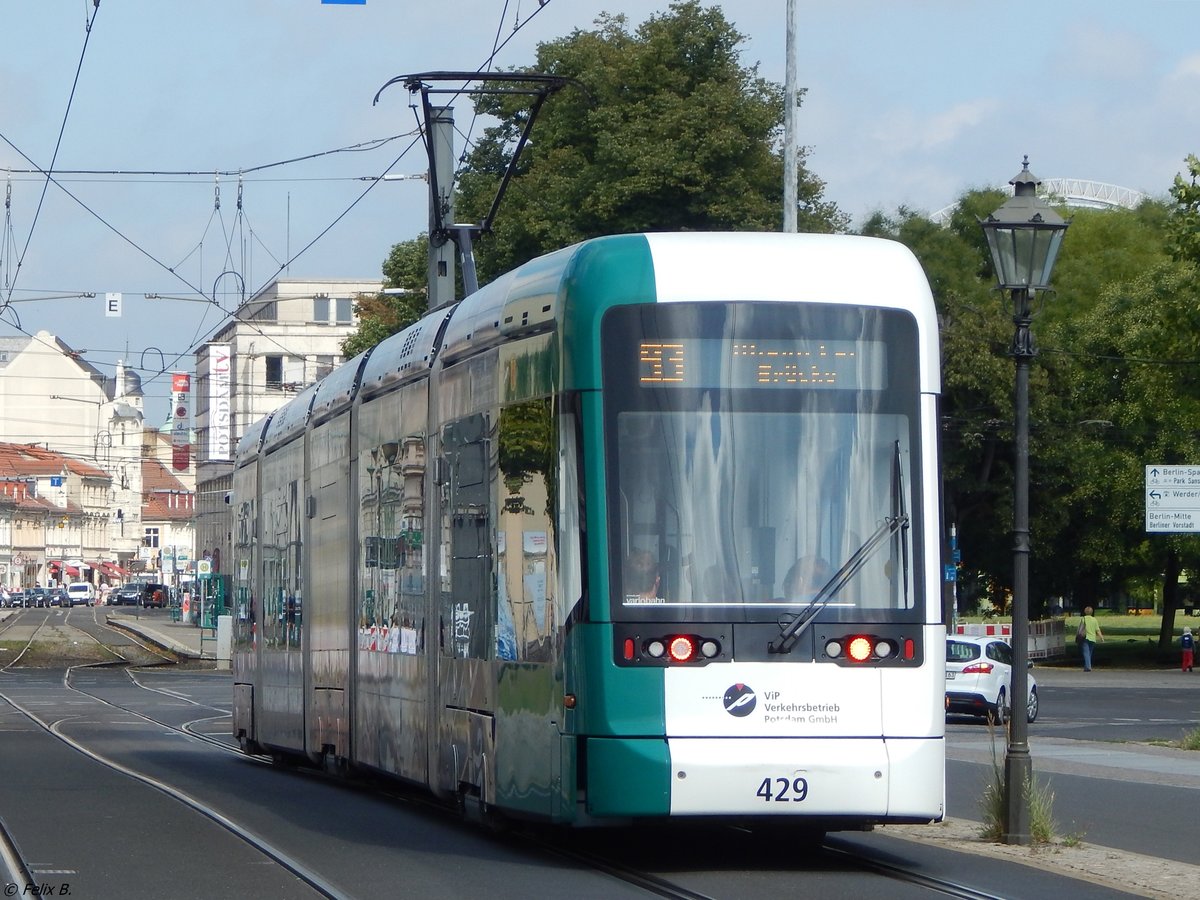 Variobahn Nr. 429 der ViP in Potsdam.