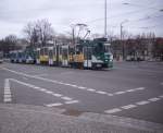 Diese Straenbahn berquerte ein Kreuzung in Putbus und gehrt der ViP.