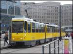 berlin-bvg-berlin/273793/ltere-tatra-straenbahn-in-berlin-am ltere Tatra Straenbahn in Berlin am Alexanderplatz.