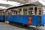 Straßenbahnhänger e5.49 Nr.1334 von MAN Baujahr 1927 jm MVG-Museum München am 09.11.2014