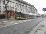 Straßenbahn in Dresden am 29.01.2016