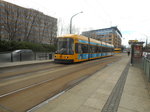 Dresdner Straßenbahn am 11.02.2016