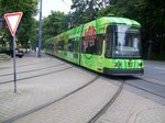 Dresdner Straßenbahn am 21.06.2009