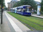 Dresdner Straßenbahn am 12.08.2009