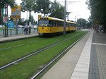 Straßenbahn in Dresden am 12.08.2009