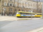 Straßenbahn in Dresden am 18.08.2009