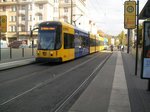 Dresdner Straßenbahn am 26.10.2009