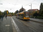 Dresdner Straßenbahn am 27.10.2009