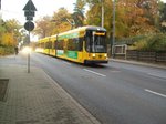 Dresdner Straßenbahn am 28.10.2009