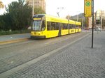 Dresdner Straßenbahn am 30.10.2009