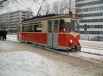Dresdner Straßenbahn am 11.01.2010