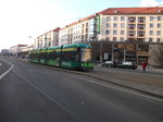 Dresdner Straßenbahn am 08.02.2010