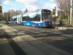 Dresdner Straßenbahn am 25.02.2010