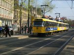 Dresdner Straßenbahn am 28.04.2010