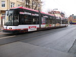 Dresdner Straßenbahn am 25.01.2011