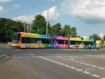 Dresdner Straßenbahn am 05.07.2011