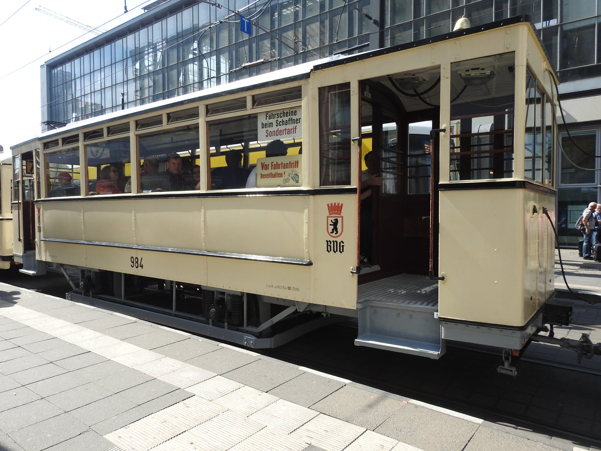 B 06-27 Nr.985 Eigenbau von 1906 am Alexanderplatz in Berlin am 14.05.2017.