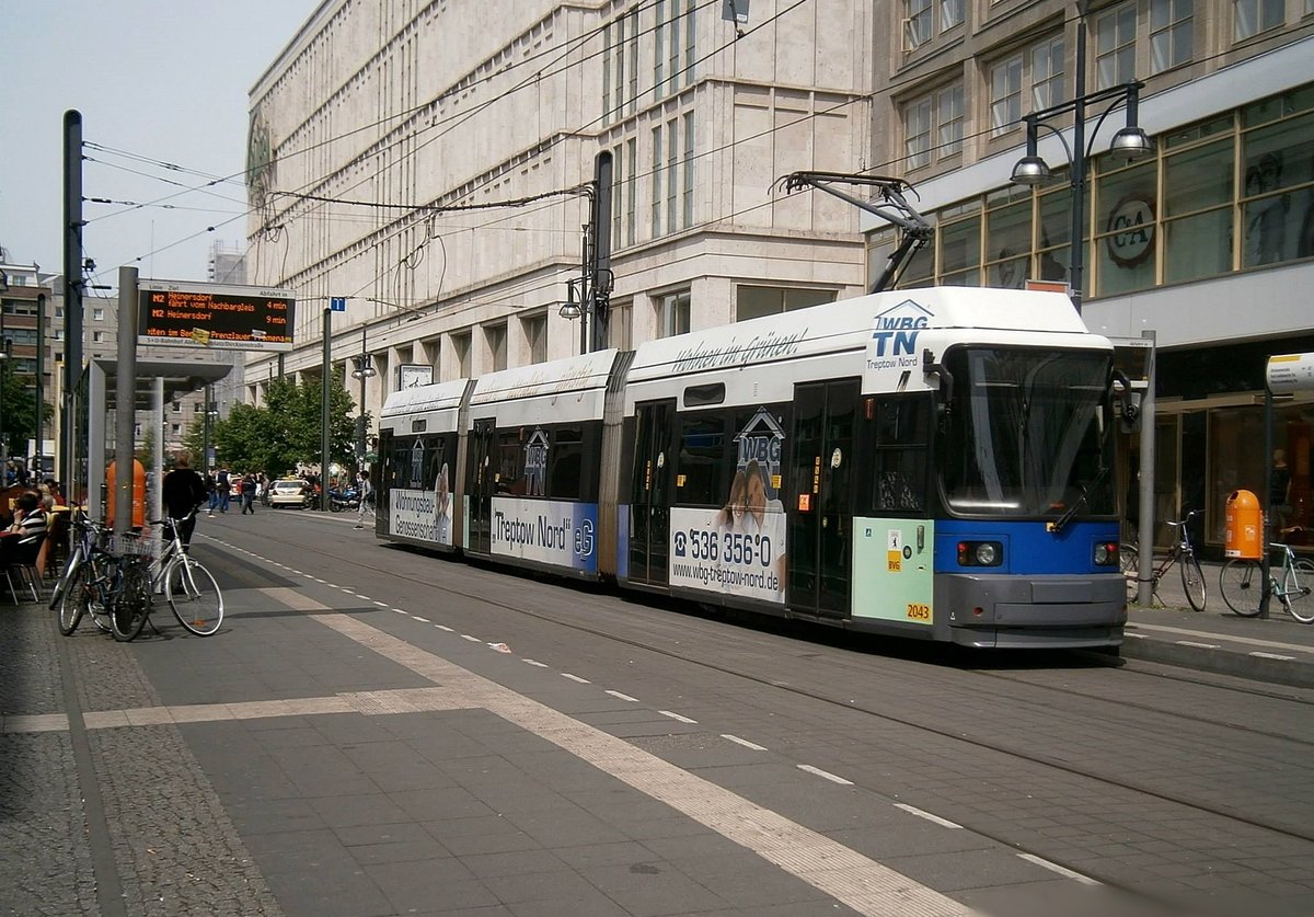 Berlin ,BVG Berlin Strassenbahn,aufgenommen  am  22.5.2012