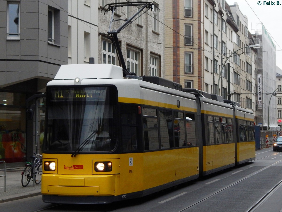 Bombardier der BVG in Berlin.