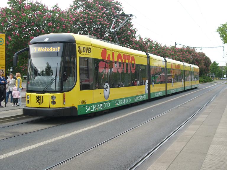 Dresdner Straßenbahn am 05.05.2009
