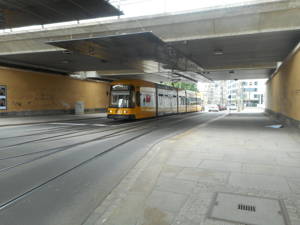 Dresdner Straßenbahn am 11.06.2016
