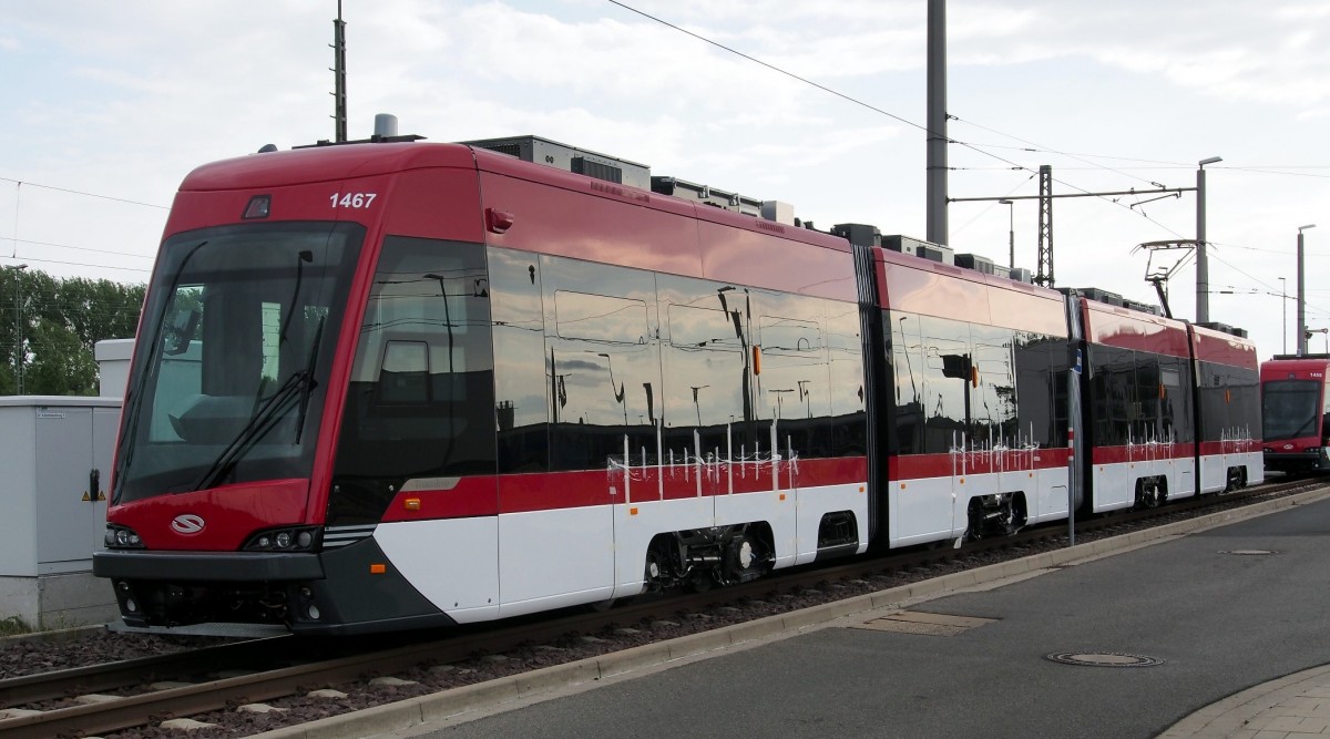 GT 8 S Nr.1467 von Solaris, Baujahr 2014, in Braunschweig am 27.06.2015.