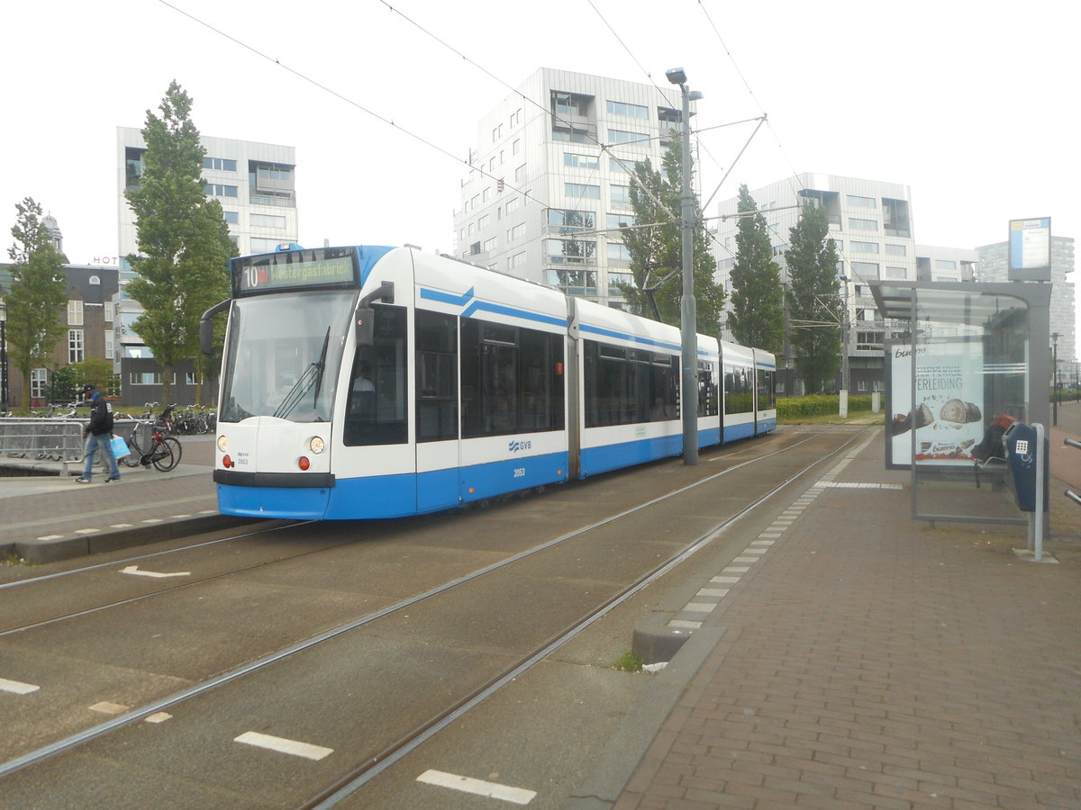 Straßenbahn in Amsterdam am 18.05.2016