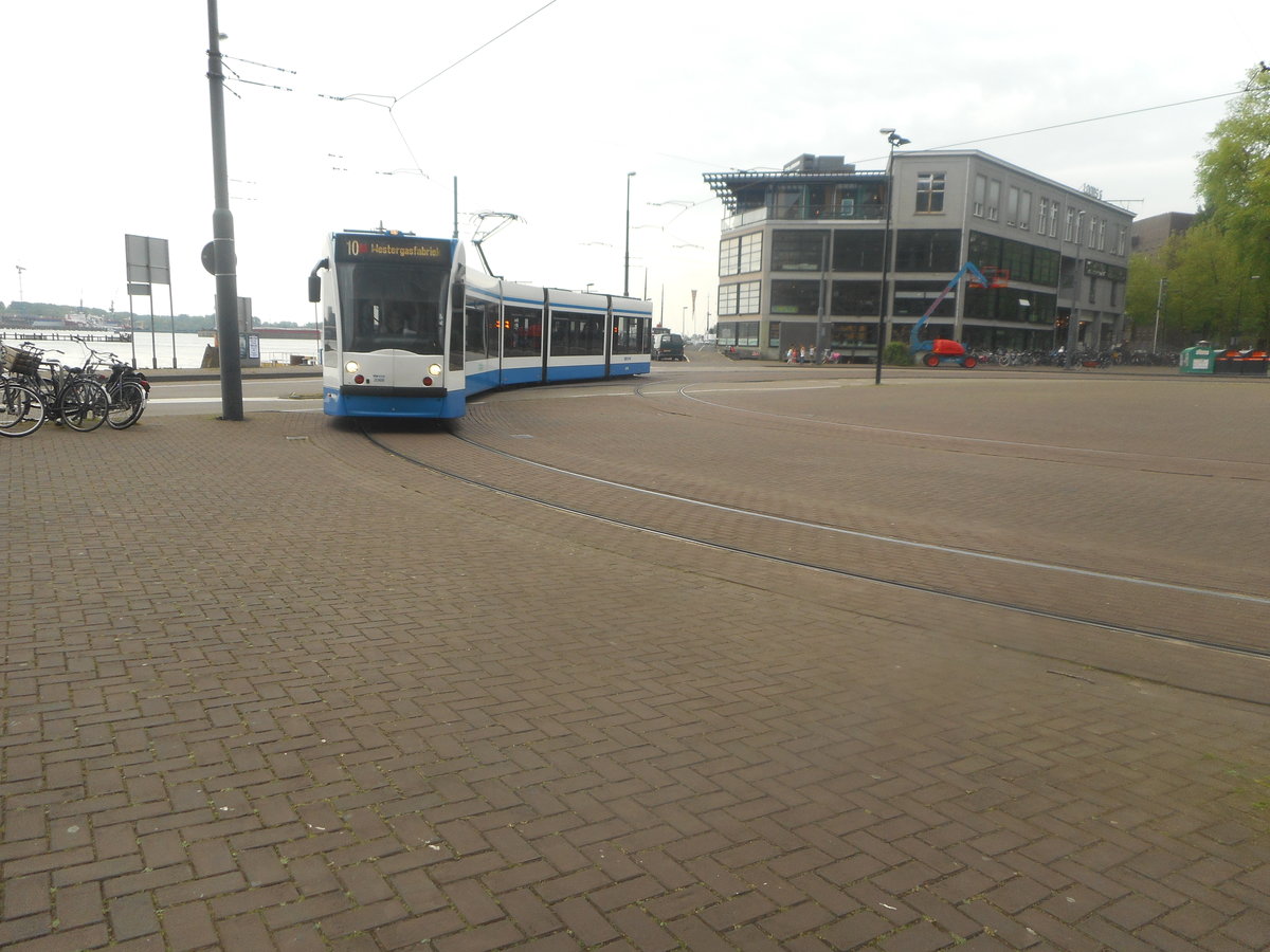 Straßenbahn in Amsterdam am 18.05.2016