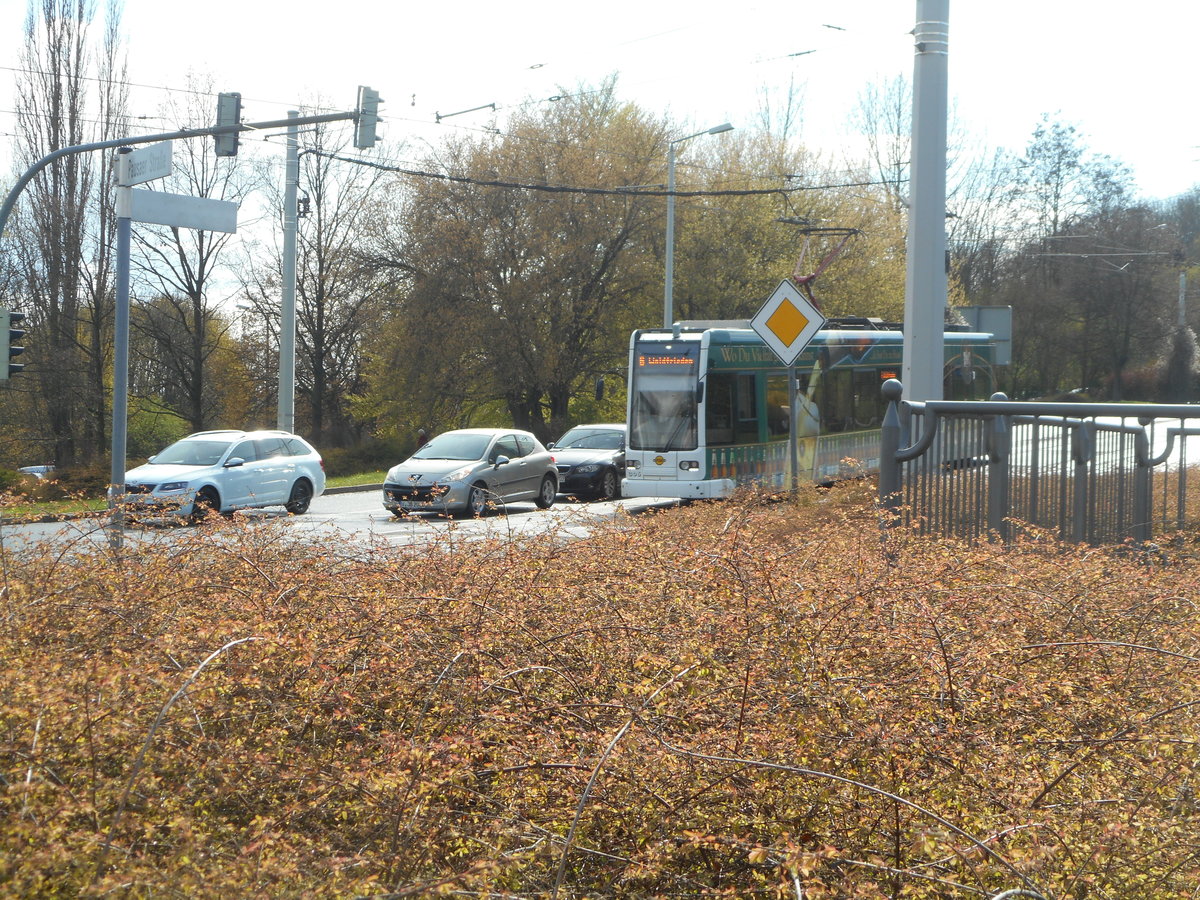 Straenbahn in Plauen am 24.04.2016