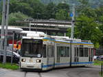 Wagen 608 der jenah, eine AEG GT6M, ist am 27.07.17 als Linie 1 unterwegs.