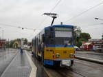 thueringerwaldbahn-und-strassenbahn-gotha-gmbh/566008/wagen-316-der-tswb-ein-zweirichtungs-kt4d Wagen 316 der TSWB, ein Zweirichtungs-Kt4D (ex EVAG Erfurt), ist am 12.07.17 auf dem Pendelverkehr der Linie 2 zwischen Huttenstraße und Hauptbahnhof unterwegs.