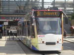 Wagen 621 der EVAG, ein Combino Basic, ist am 19.07.17 auf der Linie 5 unterwegs.