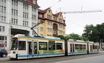 jena-stadtwerke-jena-jenaer-nahverkehr/513693/gt-6-m-nr605-von-aeg GT 6 M Nr.605 von AEG Baujahr 1996 in Jena am 04.08.2016.