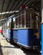 Sehnde bei Hannover/353164/t2-nr469-von-beijnes-baujahr-1929 T2 Nr.469 von Beijnes, Baujahr 1929, ehemals in Amsterdam eingesetzt, befindt sich jetzt im Straßenbahnmuseum Sehnde/Wehmingen am 15.06.2014.