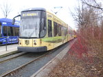 Dresdner Straßenbahn am 27.02.2012