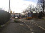 Dresdner Straßenbahn am 12.01.2013