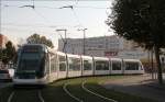 Strasburg/215073/-eine-citadis-tram-auf-der-linie . Eine Citadis-Tram auf der Linie C kommt hier nahe der Haltestelle 'Jean Jaurs' um die Kurve. 30.10.2011 (Matthias)
