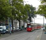 HTM tram 3094 Brouwersgracht, Den Haag 21-08-2015.
