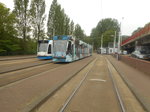 Amsterdam/502533/strassenbahn-in-amsterdam-am-18052016 Straßenbahn in Amsterdam am 18.05.2016