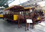 Americano Pferdestrassenbahn im Carris Museum in Lissabon am 03.04.2017.