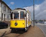 Tram Nr.143 in Porto am 14.05.2018.