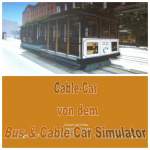 Ein Cable-Car von dem Bus- & Cable-Car Simulator, welcher in San Francisco spielt.

