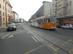 Straßenbahn in Budapest am 04.03.2016